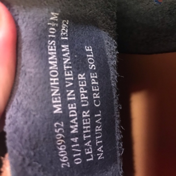 Blue leather Clarke’s great condition - Picture 6 of 6